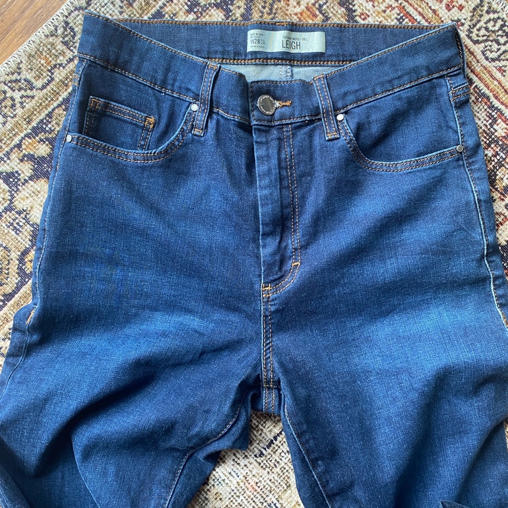 TOPSHOP moto TALL (L36) Leigh jeans